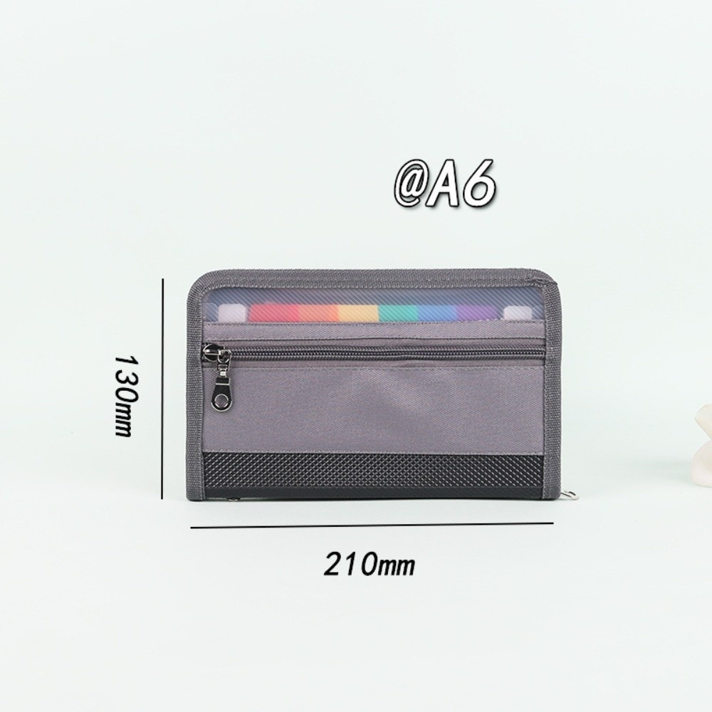 Expandable Accordion File Folder 13 Pockets - 13-vakken uitbreidbare mappen, 13-laags regenboogkleurige documentenmap,