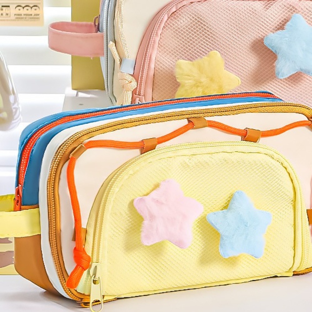 7-laags Y2K Star schrijfwaren  - Aesthetic Large Pencil Case Pouch recensie en prijs