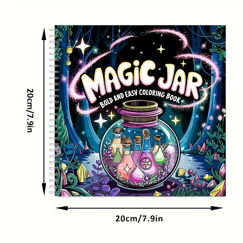 Kleurboek Magic Jar voor volwa - School Supplies recensie en prijs