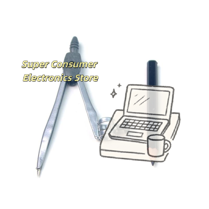 Set van metalen kompassen met  - Math Geometry Set With Compass recensie en prijs