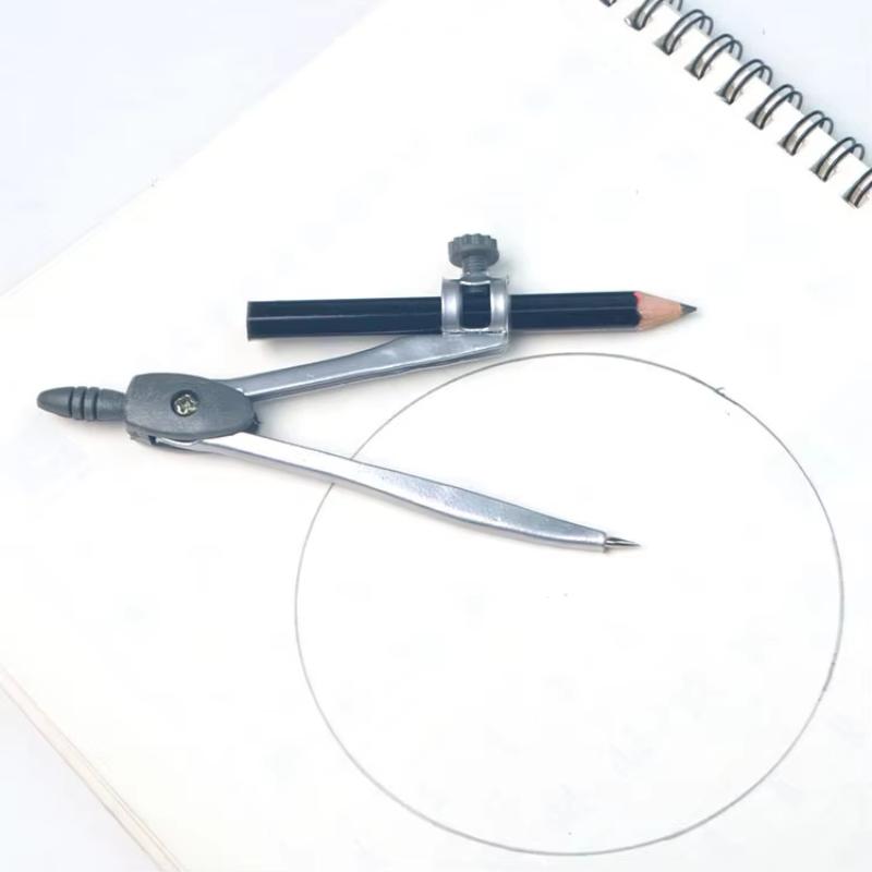Set van metalen kompassen met  - Math Geometry Set With Compass recensie en prijs