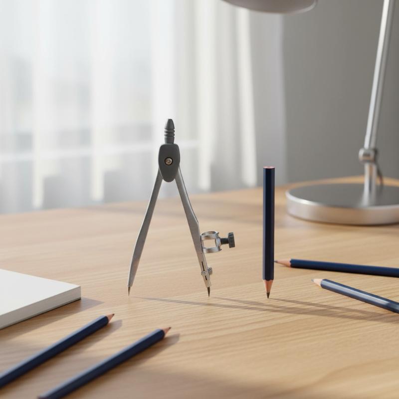 Set van metalen kompassen met  - Math Geometry Set With Compass recensie en prijs