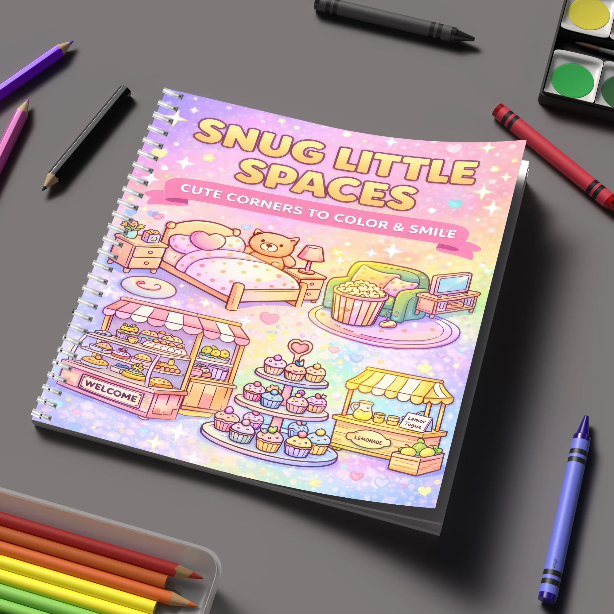 Kleurboek Kleine ruimtes voor  - School Supplies recensie en prijs