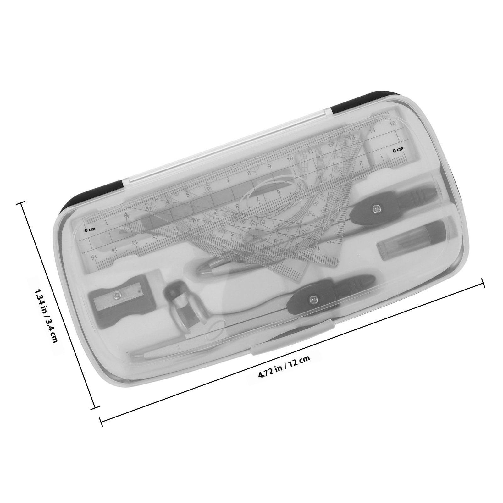 1 set meetkundige tekenstel me - Math Geometry Set With Compass recensie en prijs