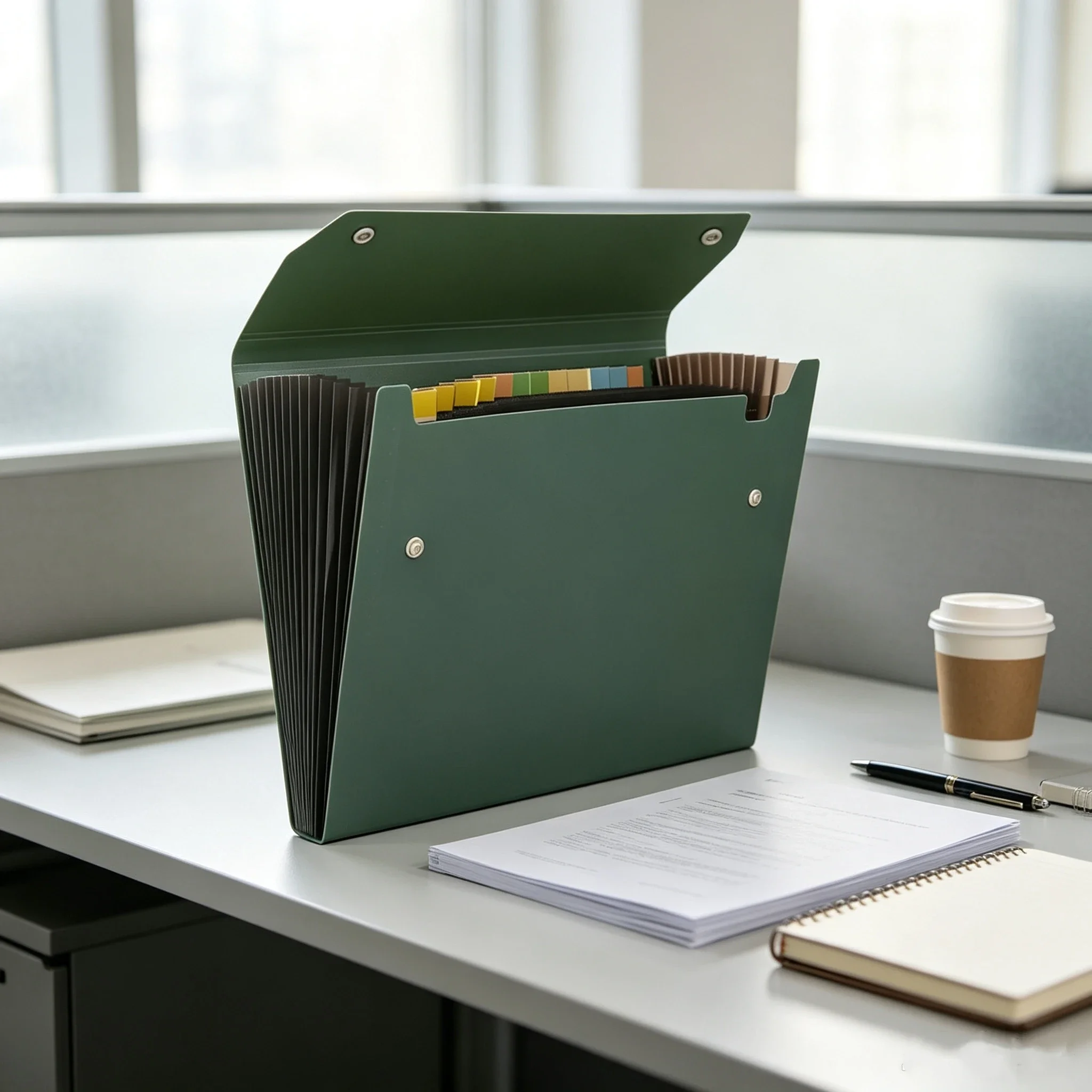 13-vakken A4 uitbreidbare doss - Expandable Accordion File Folder 13 Pockets recensie en prijs