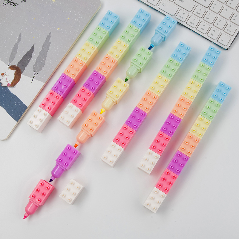 6 stks Pastel Kleur Body Bouws - Pastel Highlighter Set Double Ended recensie en prijs