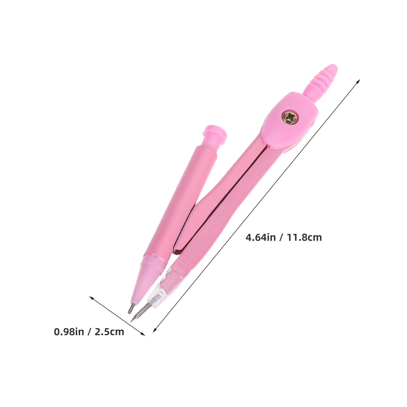 RVS-kompasset, precisie-tekenh - Math Geometry Set With Compass recensie en prijs
