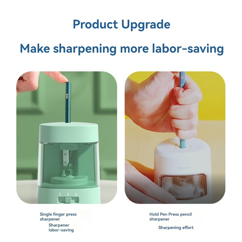 Deli VA3 Groene USB batterij d - Electric Pencil Sharpener Usb recensie en prijs