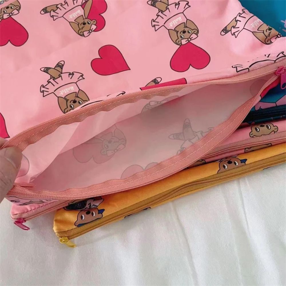 Leuke Kawaii make-uptas met be - Stationery recensie en prijs