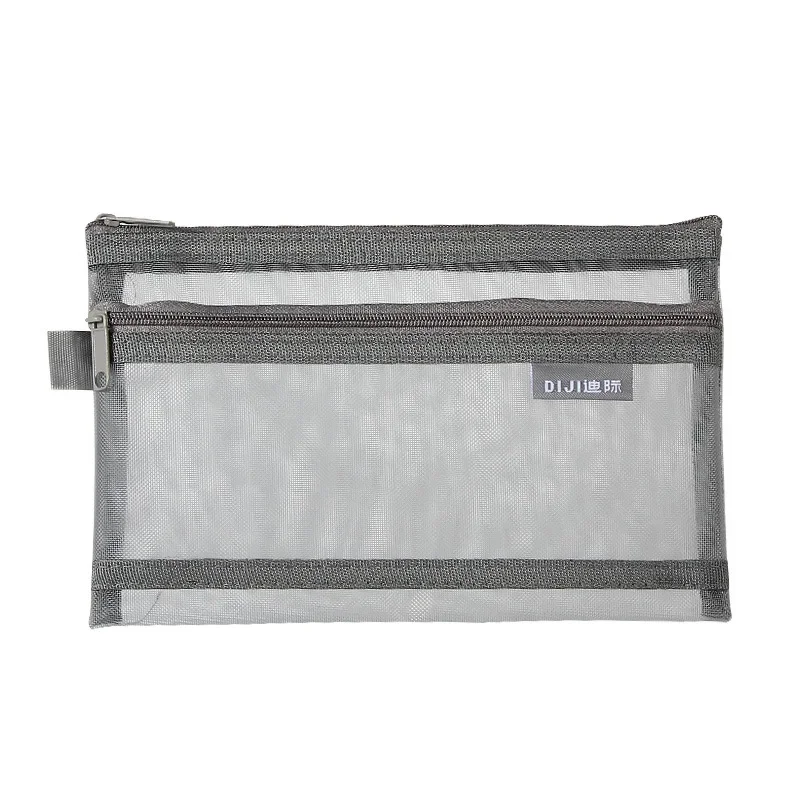 A6 doorzichtige nylon mesh bri - Clear Mesh Pencil Pouch For Exam recensie en prijs