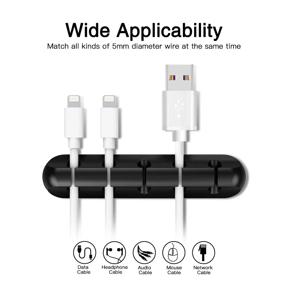 Siliconen USB-kabelorganizer,  - Desk Accessories recensie en prijs